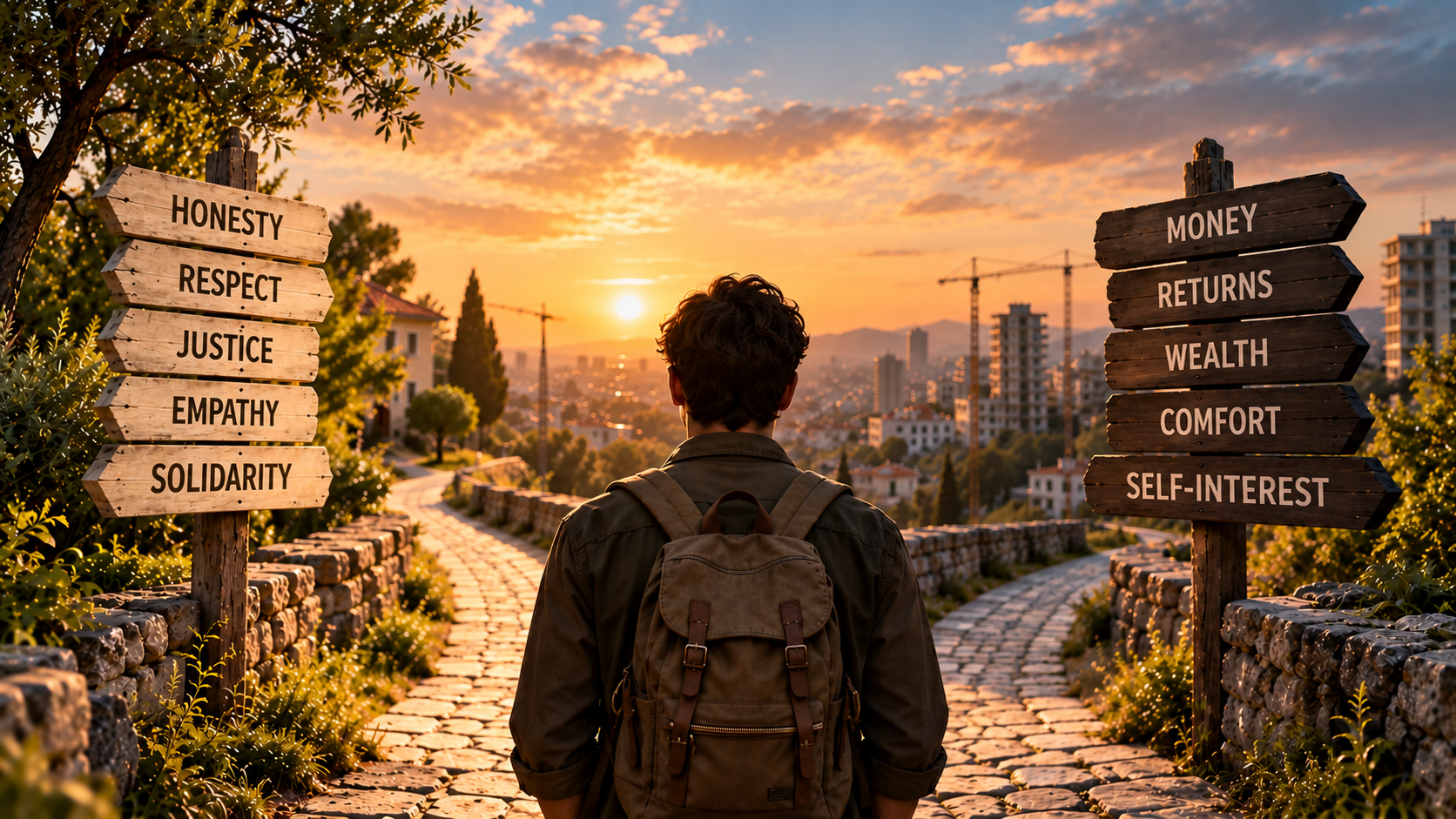 Ethical values versus self-interest in access to housing