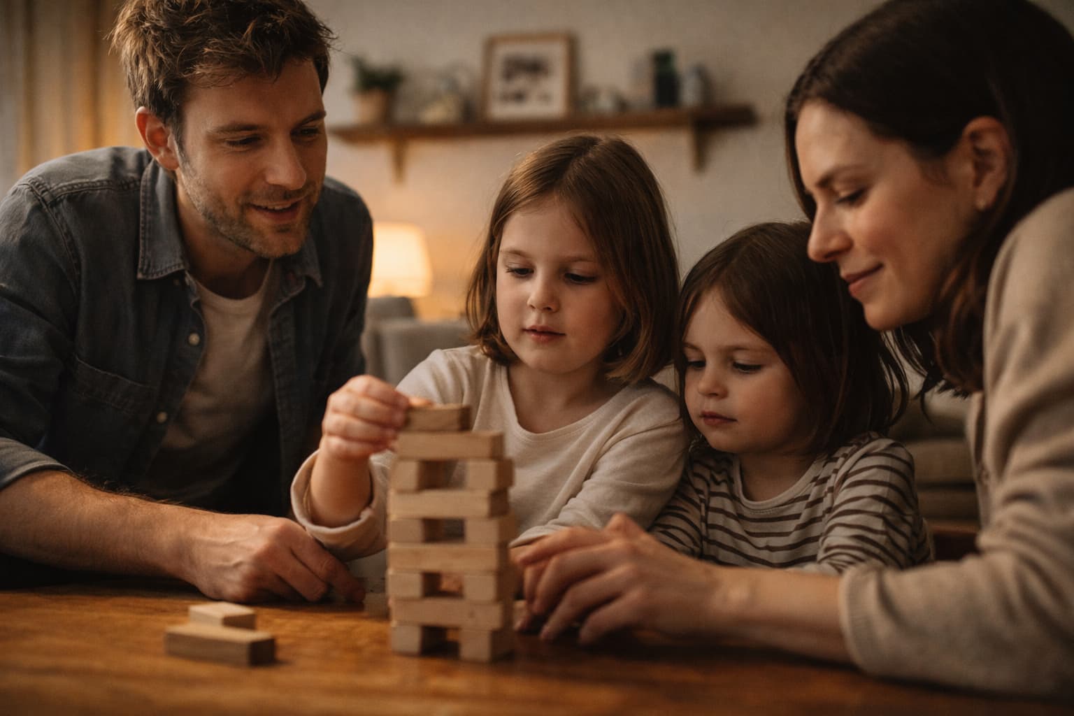 Escena cotidiana familiar que evoca pequeños rituales compartidos sin darse cuenta